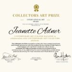 Jeanette Adner , collecors art prize